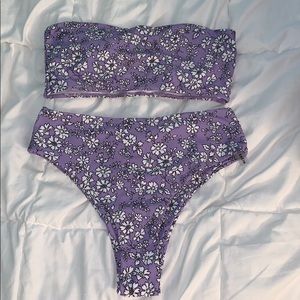 Shein cheeky high waisted bathing suit